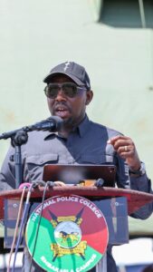 Kipchumba Murkomen in Meru Mutuati Sub-County AP training camp